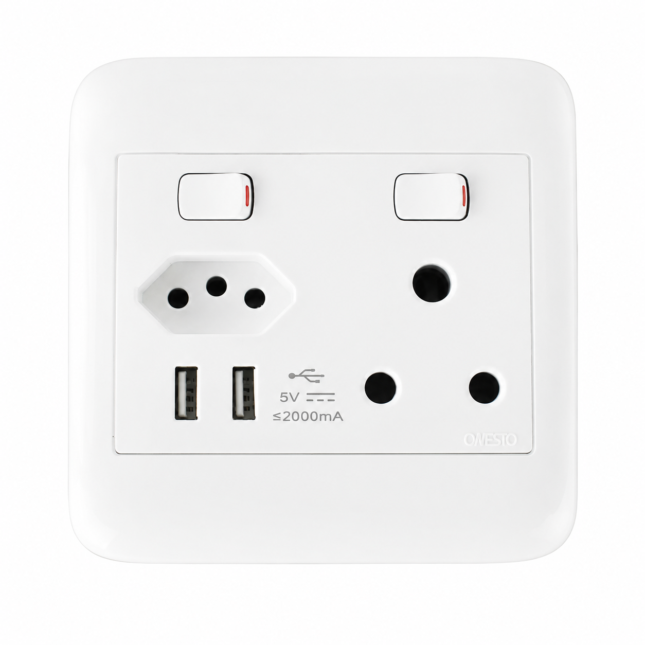Oracle 4x4 Single Socket & New ZA With 2 USB Charging Ports