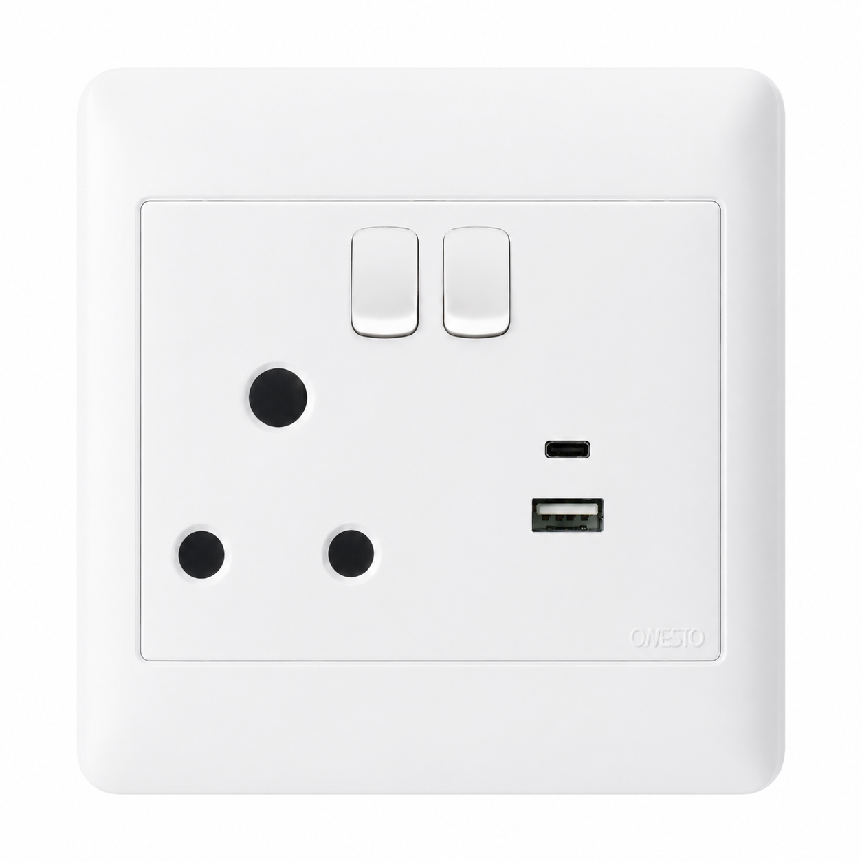 Oracle 4x4 Single Socket With USB-C Charging Port