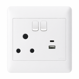 Oracle 4x4 Single Socket With USB-C Charging Port