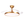 3 Blade Retractable Ceiling Fan - Gold