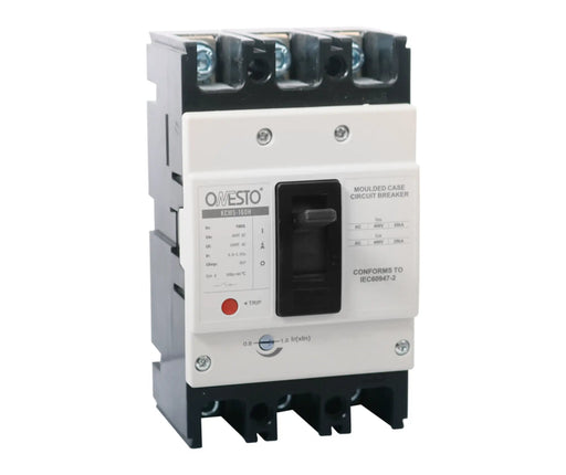 ADJUSTABLE THERMAL CIRCUIT BREAKERS 32A - 160A - Onesto - Standard Lighting (Pty) Ltd