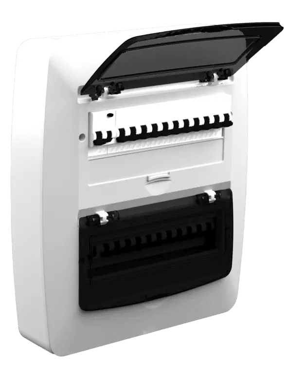 Allbro 26 Way ADB Din Rail Distribution Board - Allbro - Standard Lighting