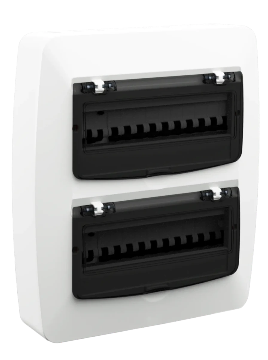 Allbro 26 Way ADB Din Rail Distribution Board - Allbro - Standard Lighting