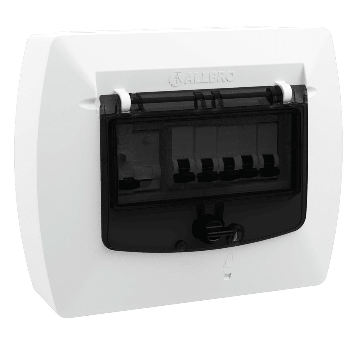 Allbro 8 Way ADB Din Rail Distribution Board - Allbro - Standard Lighting