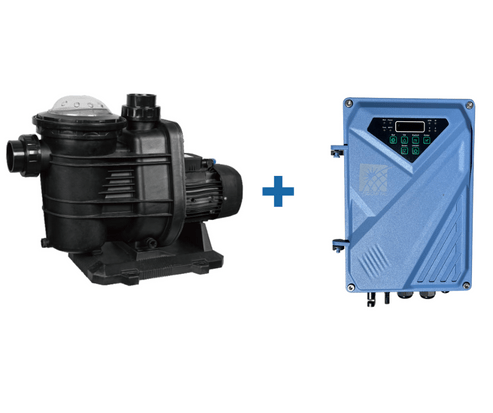 AZURE - DUO - 27 1200W 110VDC/220VAC HYBRID POOL PUMP - Standard Lighting (Pty) Ltd