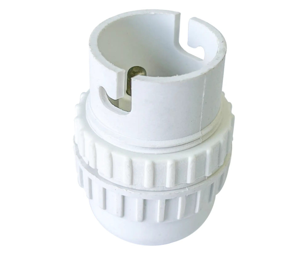 B22 Plastic Lamp Holder (Per 20 Pieces) - O - LITE - Standard Lighting