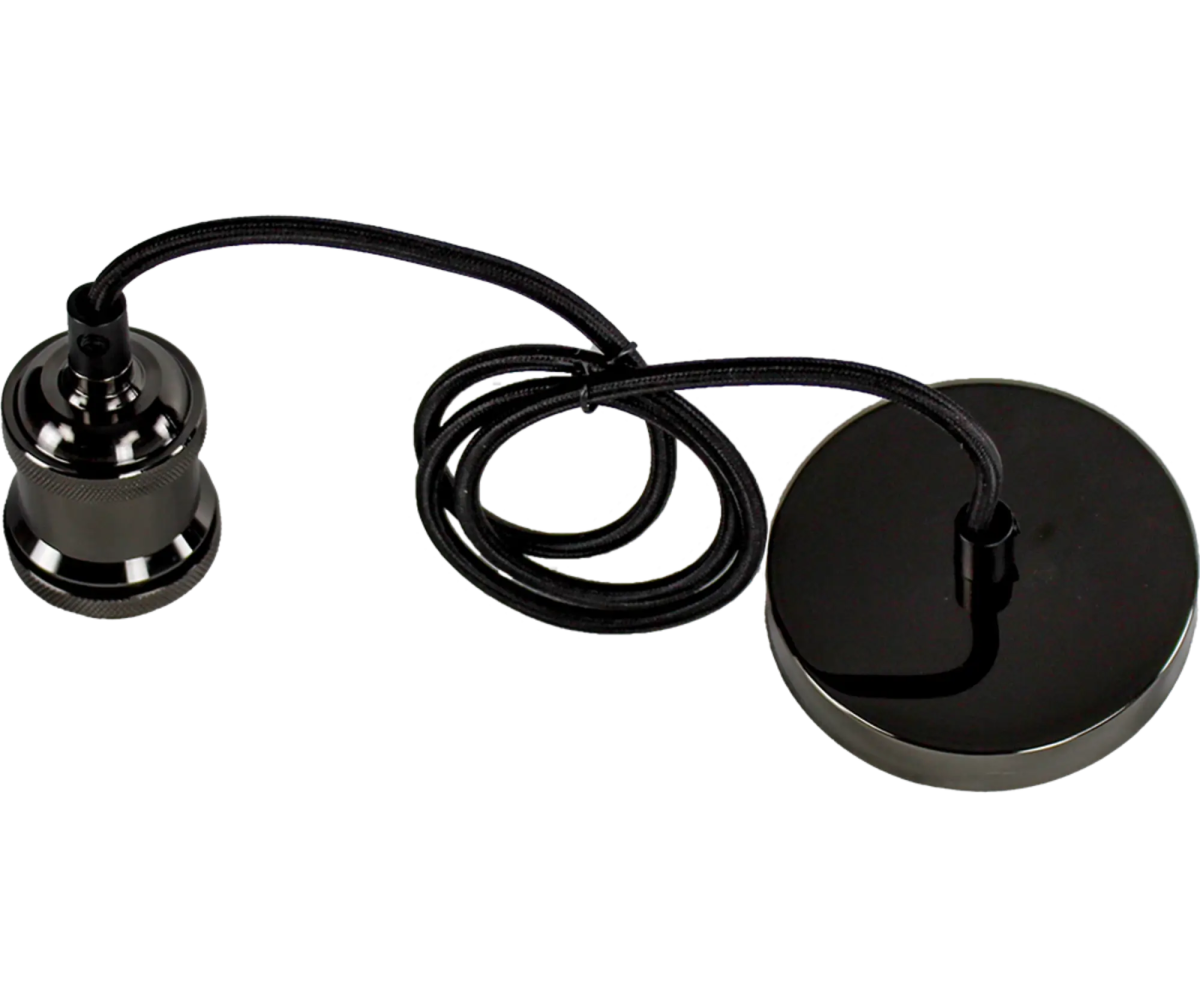 Black Pendant Lamp Holder - O - LITE - Standard Lighting