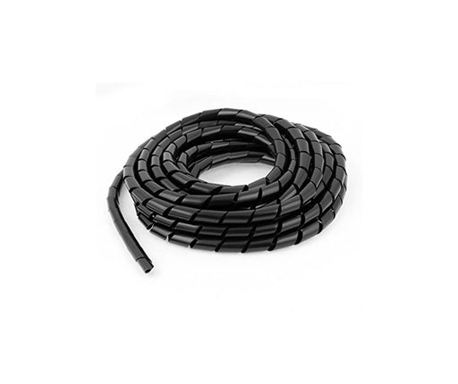 Black Plastic Spiral Wrapping Bands - MCE Electric - Standard Lighting (Pty) Ltd
