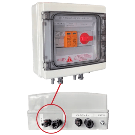 CB1 - 1 COMBINER BOX 1 IN 1 OUT - Standard Lighting (Pty) Ltd