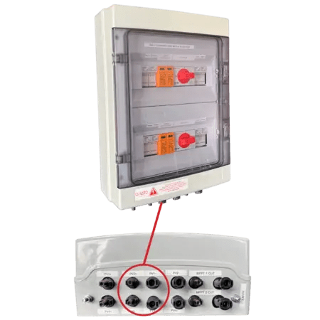 CB4 - 2 COMBINER BOX 4 IN 2 OUT - Standard Lighting (Pty) Ltd
