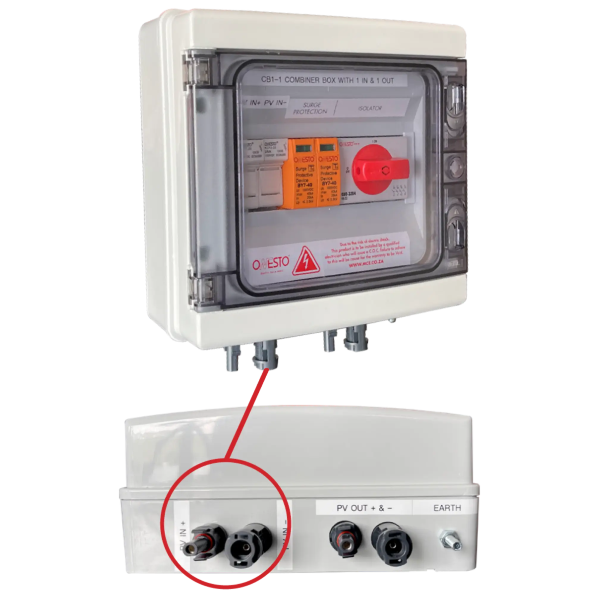 Combiner Box 1 In 1 Out - ONESTO - Standard Lighting