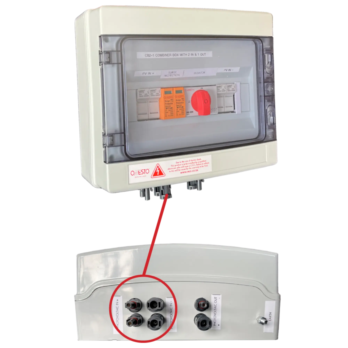 Combiner Box 2 In 1 Out - ONESTO - Standard Lighting
