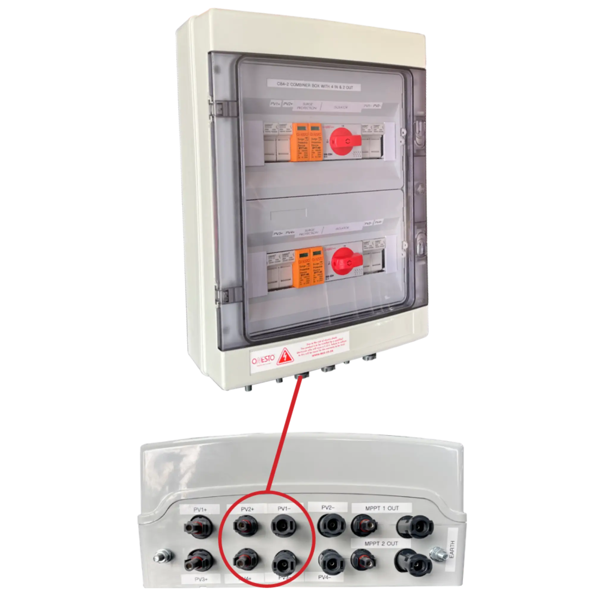 Combiner Box 4 In 2 Out - ONESTO - Standard Lighting