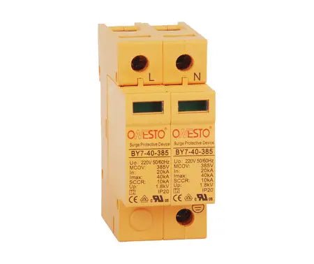 DC 2 POLE SURGE ARRESTORS - Standard Lighting (Pty) Ltd