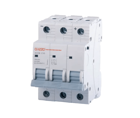 DC TRIPLE POLE 6KA CIRCUIT BREAKERS - Standard Lighting (Pty) Ltd