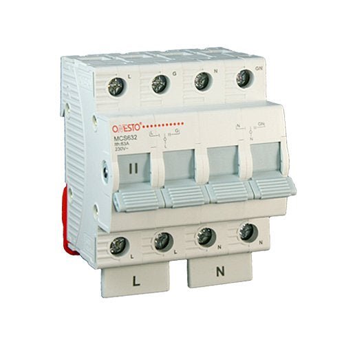 Din Mount Change Over Switch - ONESTO - Standard Lighting
