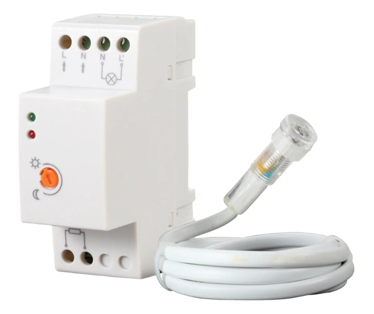 Din Mount Day Night Switch - O - LITE - Standard Lighting