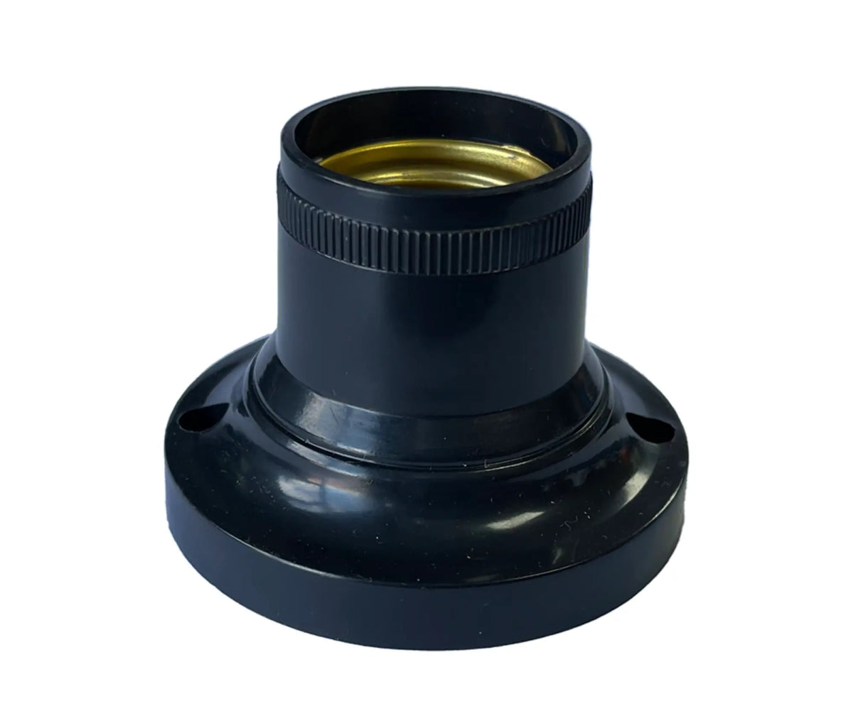 E27 Plastic Base Mount Lamp Holder (Per 10 Pieces) - O - LITE - Standard Lighting