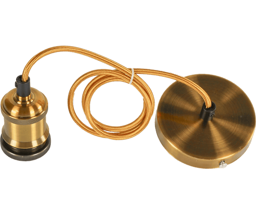 Gold Copper Pendant Lamp Holder - O - Lite - Standard Lighting (Pty) Ltd