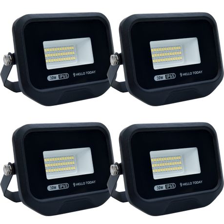 HELLO TODAY 30W FLOOD LIGHT - PACK OF 4 - HELLO TODAY - Standard Lighting (Pty) Ltd
