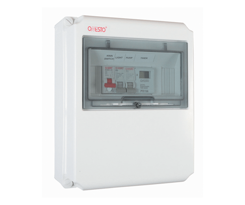 HINGED IP65 LOCKABLE SWIMMING POOL DB BOARD - Standard Lighting (Pty) Ltd