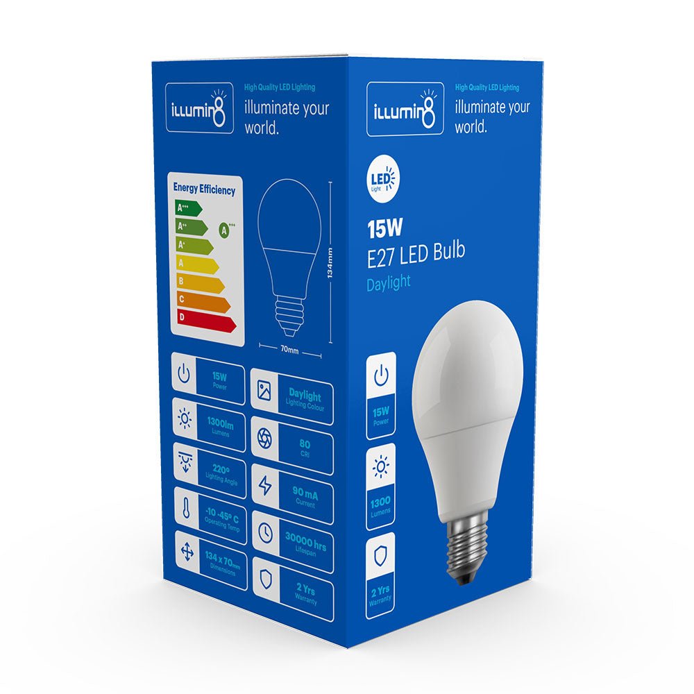 illumin8 15W LED A60 E27 Lamp - ILLUMIN8 - Standard Lighting