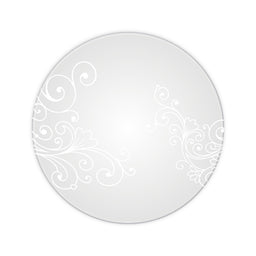 18W Round Surface Mount Ceiling Light - Floral 1