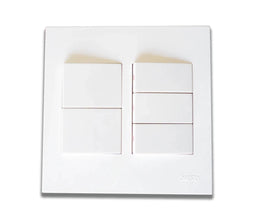 Matrix 4x4 5 Lever Rocker Switch - ONESTO - Standard Lighting