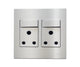 Matrix 4x4 Double Socket - ONESTO - Standard Lighting