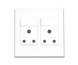 Matrix 4x4 Double Socket - ONESTO - Standard Lighting