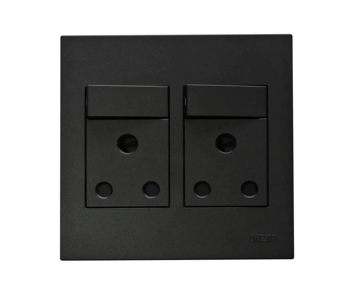 Matrix 4x4 Double Socket - ONESTO - Standard Lighting
