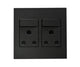 Matrix 4x4 Double Socket - ONESTO - Standard Lighting