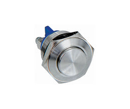 MCE 16MM STAINLESS STEEL RAISED HEAD PUSHBUTTON - MCE Electric - Standard Lighting