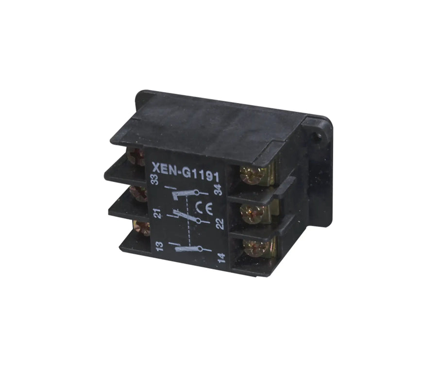 MCE 1NO + 1NC + 1NO DOUBLE DEPRESSION CONTACT BLOCK - MCE Electric - Standard Lighting