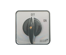 MCE 2 POLE OFF/ON PANEL MOUNT ISOLATORS - MCE Electric - Standard Lighting