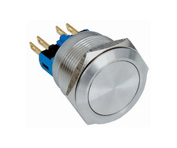 MCE 22MM STAINLESS STEEL PUSHBUTTON - MCE Electric - Standard Lighting