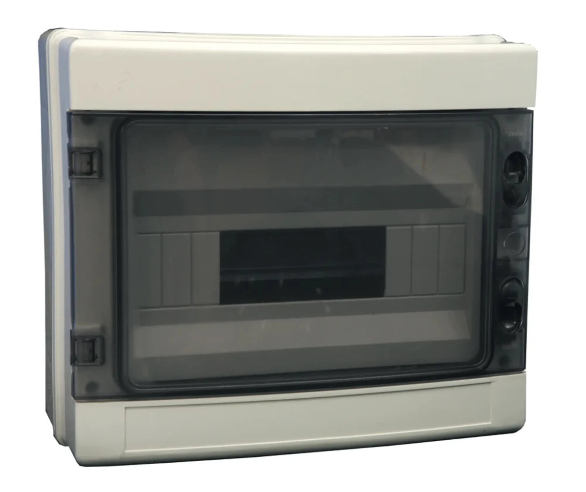 MCE 24 Way Weatherproof Din Rail Distribution Board - MCE ELECTRIC - Standard Lighting