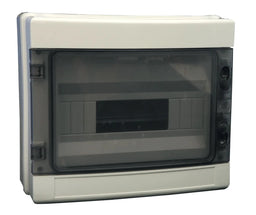 MCE 24 Way Weatherproof Din Rail Distribution Board - MCE ELECTRIC - Standard Lighting