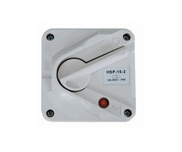 MCE HSP3 - 16 - 2 2 POLE 16A IP66 ISOLATOR - MCE Electric - Standard Lighting