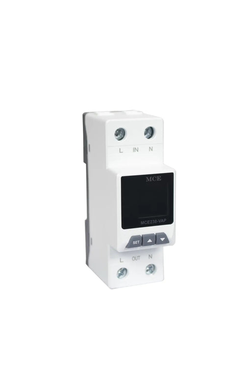 MCE MCE238 - VAP SINGLE PHASE MULTI FUNCTION DIGITAL PROTECTION DEVICE - Onesto - Standard Lighting