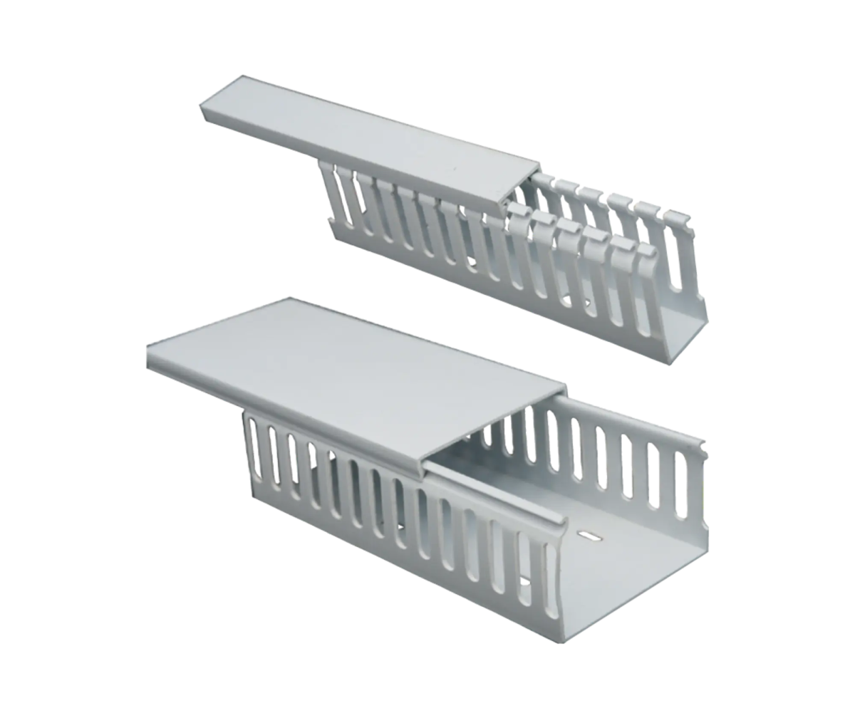 Narrow Slotted Trunking - 2m Length - MCE ELECTRIC - Standard Lighting