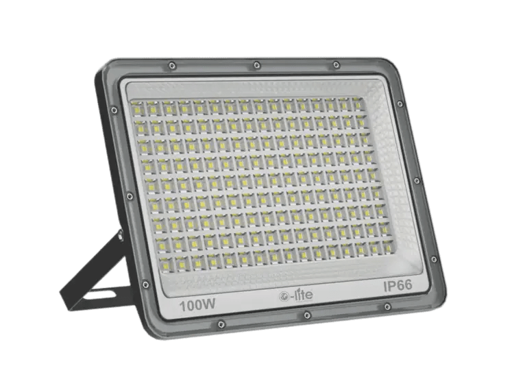 O - Lite 100W LED Floodlight Cool White - O - LITE - Standard Lighting
