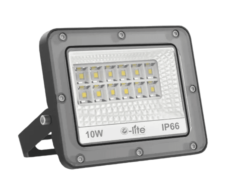 O - Lite 10W LED Floodlight Cool White - O - LITE - Standard Lighting