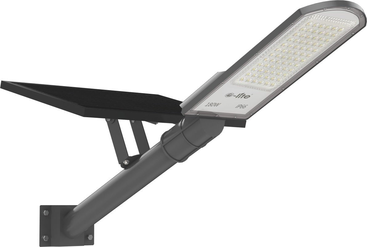 O - Lite 180W Solar Street Light - O - LITE - Standard Lighting