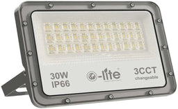 O - Lite 30W 3CCT LED Floodlight - O - LITE - Standard Lighting