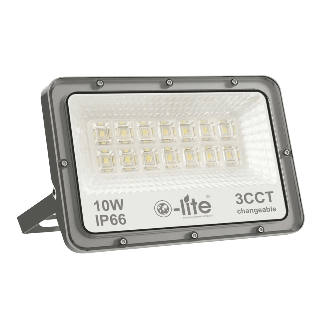 O-Lite 3CCT-OFBN-10 10W 3CCT LED Floodlight - O-LITE - Standard Lighting