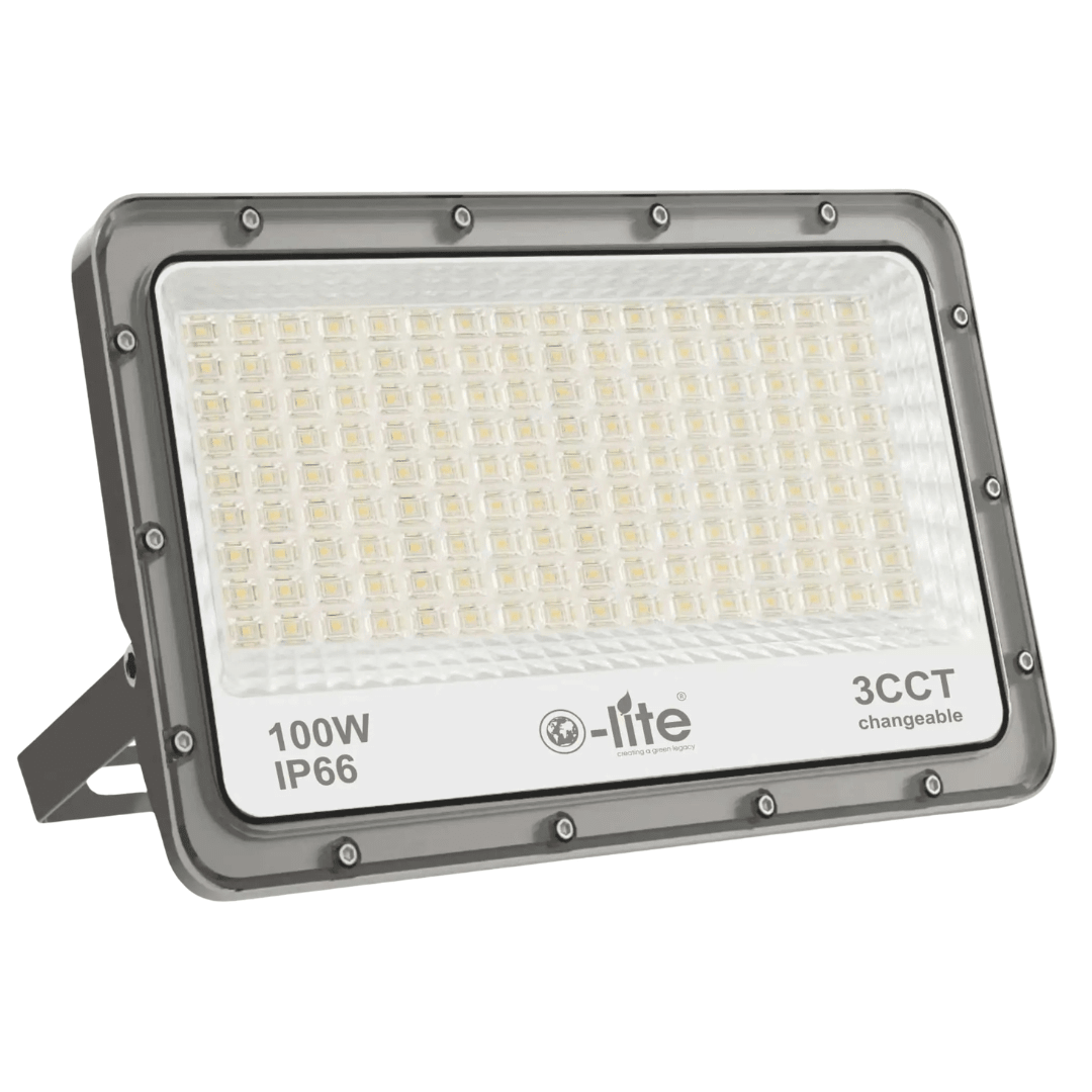 O-Lite 3CCT-OFBN-100 100W 3CCT LED Floodlight - O-LITE - Standard Lighting