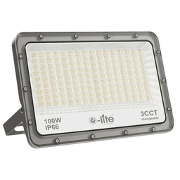 O-Lite 3CCT-OFBN-100 100W 3CCT LED Floodlight - O-LITE - Standard Lighting