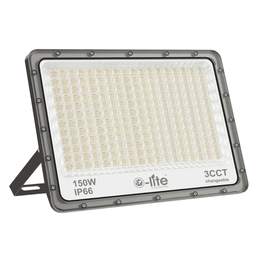 O-Lite 3CCT-OFBN-150 150W 3CCT LED Floodlight - O-LITE - Standard Lighting