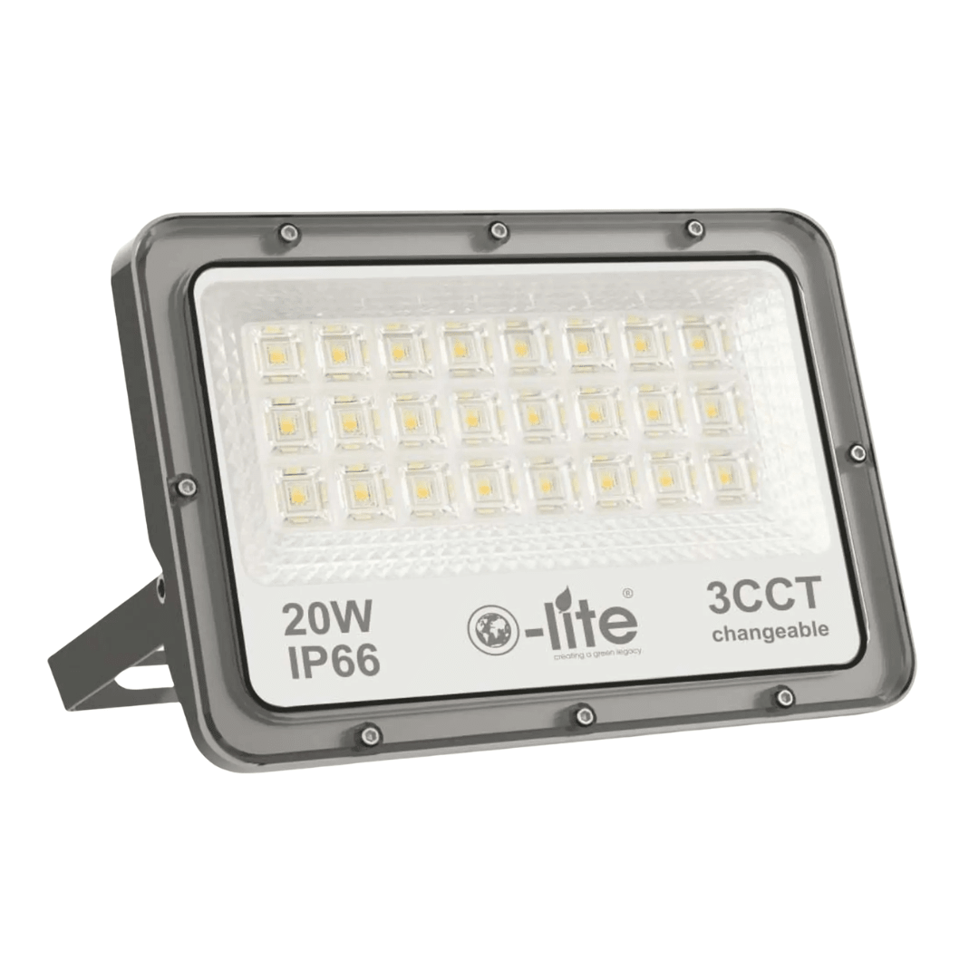 O-Lite 3CCT-OFBN-20 20W 3CCT LED Floodlight - O-LITE - Standard Lighting
